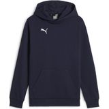 PUMA - teamGOAL - Hoody - Marineblauw - 100% Katoen
