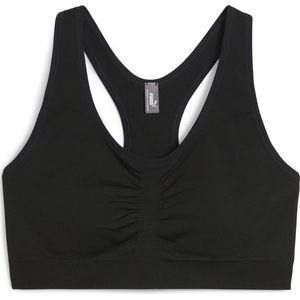 PUMA - 4KEEPS SHAPELUXE - Sportbeha - Puma Black - Medium Ondersteuning, Verstelbare Bandjes