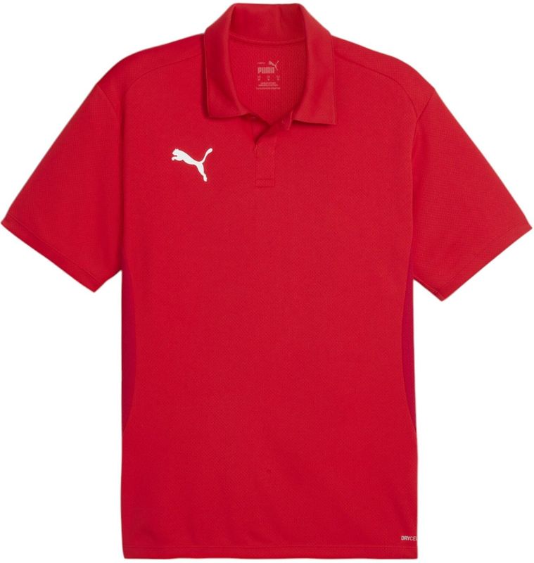 PUMA - teamGOAL - Polo - Rood - Wit