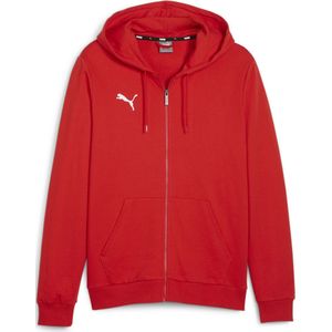 PUMA - teamGOAL Casuals - Herenjack - Rood - Sweatshirt Pullover