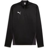Puma teamgoal training 1/4 zip in de kleur marine