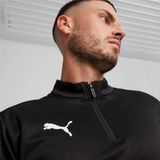 Puma teamgoal training 1/4 zip in de kleur marine