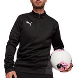 Puma teamgoal training 1/4 zip in de kleur marine