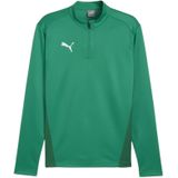 PUMA - teamGOAL Training 1/4 Zip Top - Heren - Zwart