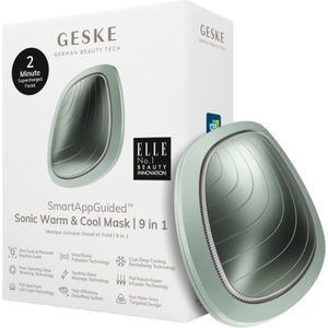 GESKE SmartAppGuided Sonic Warm & Cool Mask - 9 in 1 - LED Spectrum
