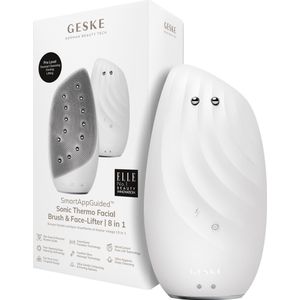 SmartAppGuided™ Gezichtsborstel - Wit - Huidverzorging - 8 in 1