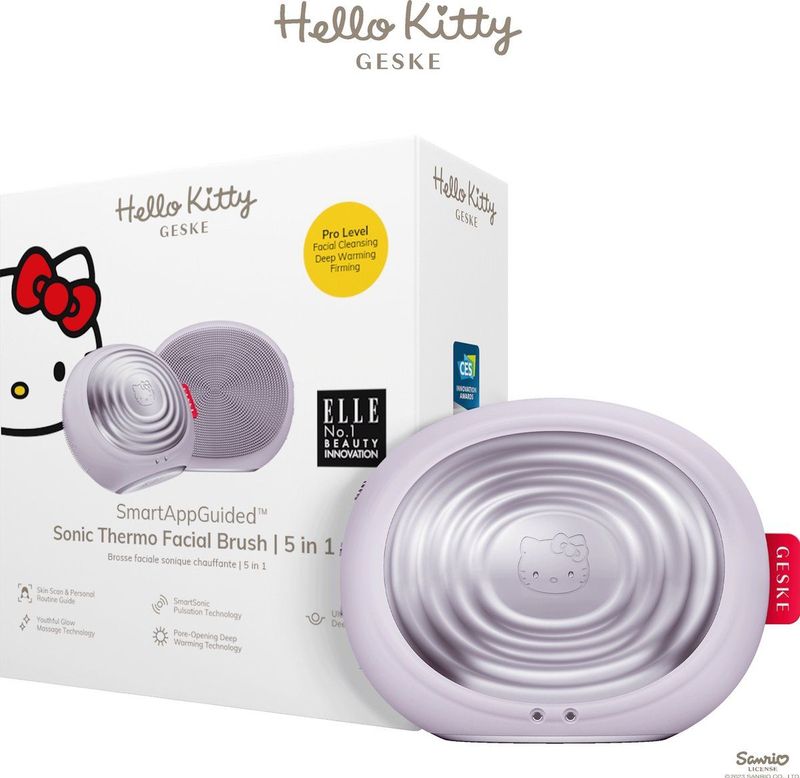 Gezichtsreinigers - Hello Kitty - Sonische Gezichtsborstel - 5 in 1