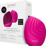 GESKE | SmartAppGuided™ Facial Brush 5 in 1 | Elektrische gezichtsreinigingsborstel | Zachte siliconen borstel | Professionele gezichtsreiniging | Gezichtsreinigingsapparaat | Gezichtsmassager