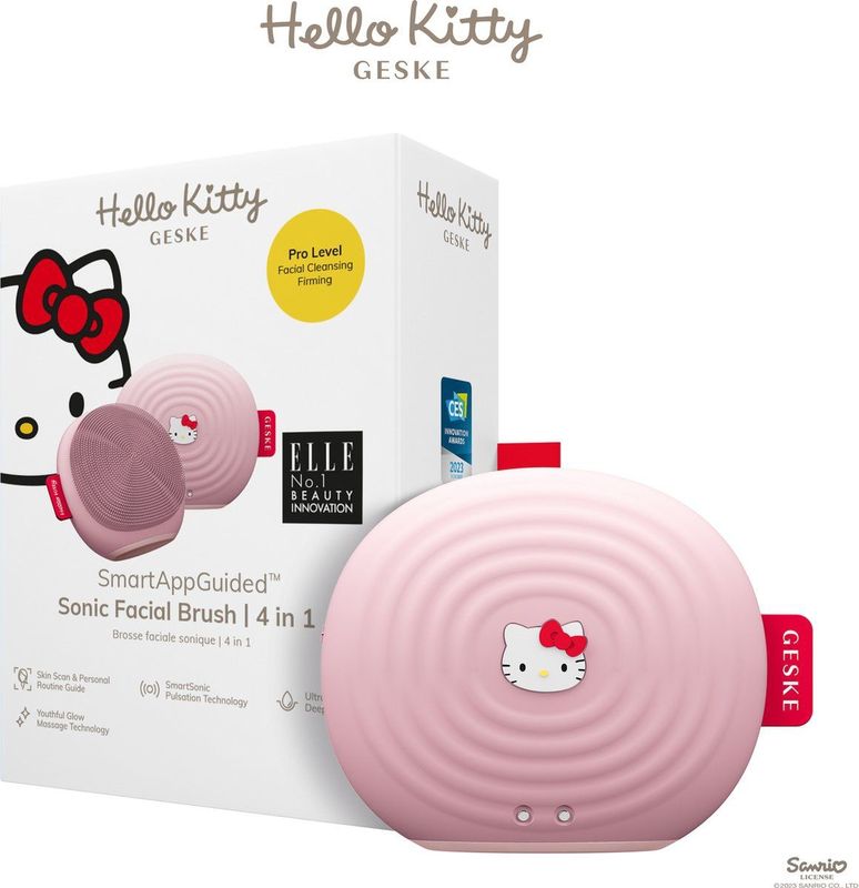 Gezichtsreinigers - Hello Kitty - 4 in 1 - Sonische Technologie