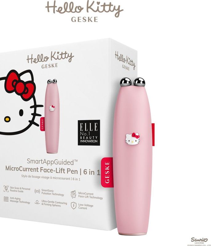 Hello Kitty MicroCurrent Face-Lift Pen - 6 in 1 - Anti-aging - Gezichtsapparaat