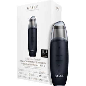 SmartAppGuided - MicroCurrent Huidscrubber - Gezichtsreiniger - 9 in 1