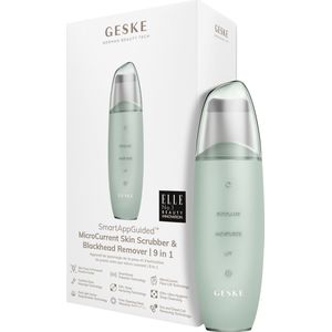 GESKE - SmartAppGuided MicroCurrent Huidscrubber - Gezichtsreiniging - 9 in 1 - Anti-aging