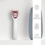 SmartAppGuided - MicroNeedle Gezichtsroller - 9 in 1 - Rozenkwarts