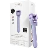 GESKE | SmartAppGuided™ MicroNeedle Face Roller | 9 in 1 | met rozenkwarts | Microneedling | Professioneel Microneedling-apparaat | Naaldroller | Schoonheidsrollergezicht | Micronaaldroller