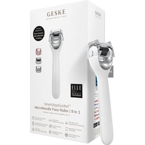GESKE - SmartAppGuided MicroNeedle - Gezichtsroller - 9 in 1 - met Rozenkwarts
