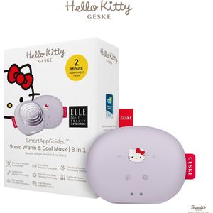 Hello Kitty - SmartAppGuided™ - Sonisch Verwarmend en Verkoelend Gezichtsmasker - 8 in 1 - Ergonomisch Ontwerp