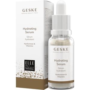 GESKE | Hydraterend serum | Tegen een droge huid | Gezichtsverzorging met hyaluronzuur | Zachte huidverzorging | Maakt glad en versterkt | Vegan | Een aanvulling op GESKE SmartAppGuided™-apparaten