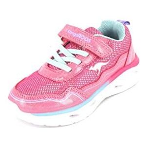 KangaROOS K-SL Sparklite Ev Sneakers voor meisjes, Neon Pink Lavendel, 30 EU
