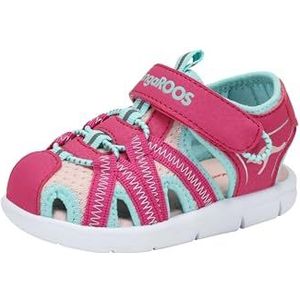 KangaROOS K-Lil Ev sandalen voor meisjes, Daisy Pink Mint, 27 EU