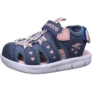 KangaROOS - K-mini - Kindersandalen - Grijs Frosted Pink - Sneldrogend