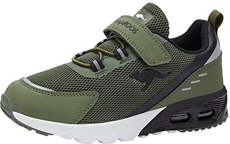 KangaROOS - KX-ARG EV - Sneakers - Groen/Zwart - Kinderschoenen Unisex