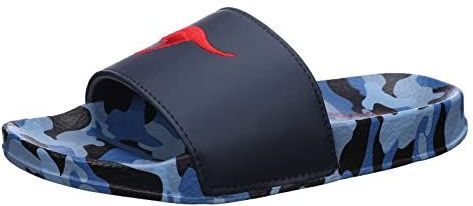 KangaROOS Strand-/badschoen  marine / lichtblauw / donkerblauw / vuurrood