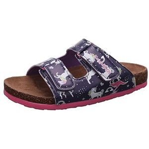 KangaROOS K-Korki Slides voor heren, Dark Navy Eenhoorn, 35 EU