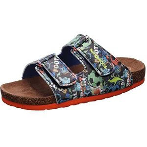 KangaROOS K-Korki Slides voor heren, dark navy soccer, 39 EU
