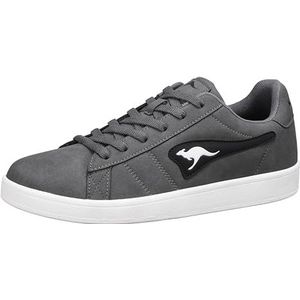 KangaROOS Unisex sportsneakers, Steel Grey/Jet Black, 42 EU, Steel Grey Jet Black, 42 EU