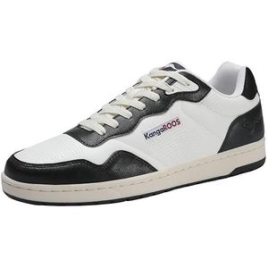 KangaROOS K-slam One Sneakers, uniseks, White Jet Black, 45 EU