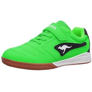 KangaROOS K5-Drib EV Sneaker, uniseks, neongroen/jet zwart, 40 EU, Neon Green Jet Black, 40 EU