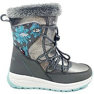 KangaROOS K-PE Snooze RTX Sneeuwlaarzen voor dames, staalgrijs mint, 38 EU