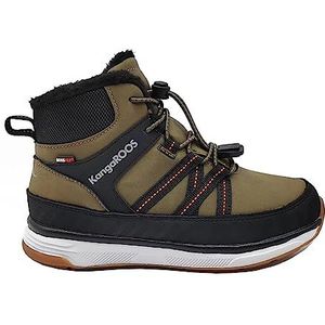 KangaROOS K-wb Loma RTX Sneeuwlaarzen voor jongens, Coffee Tan Yellow, 28 EU