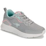 KangaROOS K-NJ Nyla Sneakers voor dames, vapor grey/mint, 36 EU, Vapor Grey Mint, 36 EU