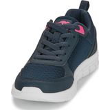 KangaROOS K-Free Beth Sneakers voor dames, donkerblauw/madeliefroze, 36 EU, Dk Navy Daisy Pink, 36 EU