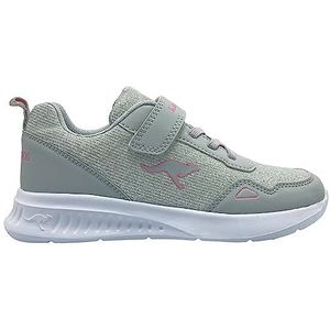 KangaROOS KL-Win EV Sneakers voor dames, vapor grijs/metallic roze, 39 EU, Vapor Grey Metallic Rose, 39 EU