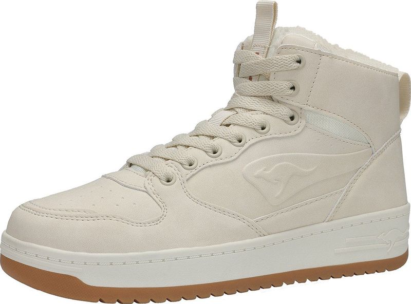 KangaROOS - K-Top Power Mid - Sneakers - Beige - Synthetisch en Textiel