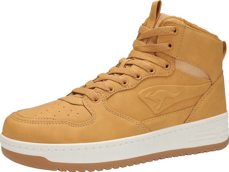 KangaROOS K-Top Power Mid - Sneakers - Tan - Synthetisch en Textiel