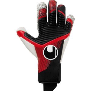 uhlsport Powerline Supergrip+ Flex HN voetbal keepershandschoenen voetbalhandschoenen - Keepershandschoenen Voetbal Unisex Volwassenen en Kinderen met Absolutgrip en Supergrip zelfklevend schuim