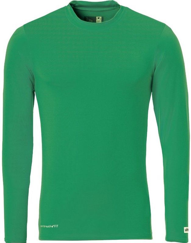 UHLSPORT - Distinction Colors - Sportshirt - Groen - Lange Mouwen - Kinderen