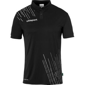 Uhlsport Score Polo Kinderen - Zwart Wit