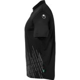 Uhlsport Score Polo Kinderen - Zwart Wit