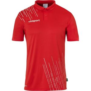 Uhlsport Score Polo Heren - Rood Wit