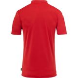 Uhlsport Score Polo Kinderen - Rood Wit
