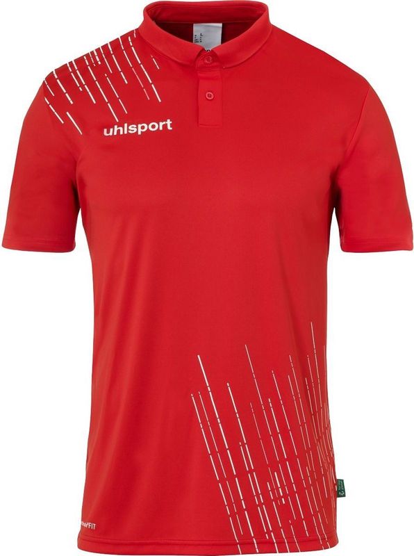 Uhlsport Score Polo Kinderen - Rood Wit