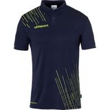 Uhlsport - Score 26 - Polo - Marine / Fluogeel - Gerecycled Polyester