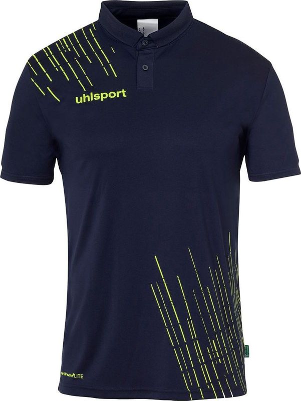 Uhlsport - Score 26 - Polo - Marine / Fluogeel - Gerecycled Polyester