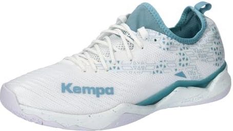 Kempa - Wing Lite 2.0 - Handbalschoenen - Wit/Aqua - Uniseks