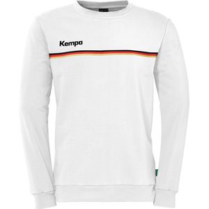 Kempa - Sweatshirt Team Ger 2005144 - Wit - Met Rundhalsausschnitt