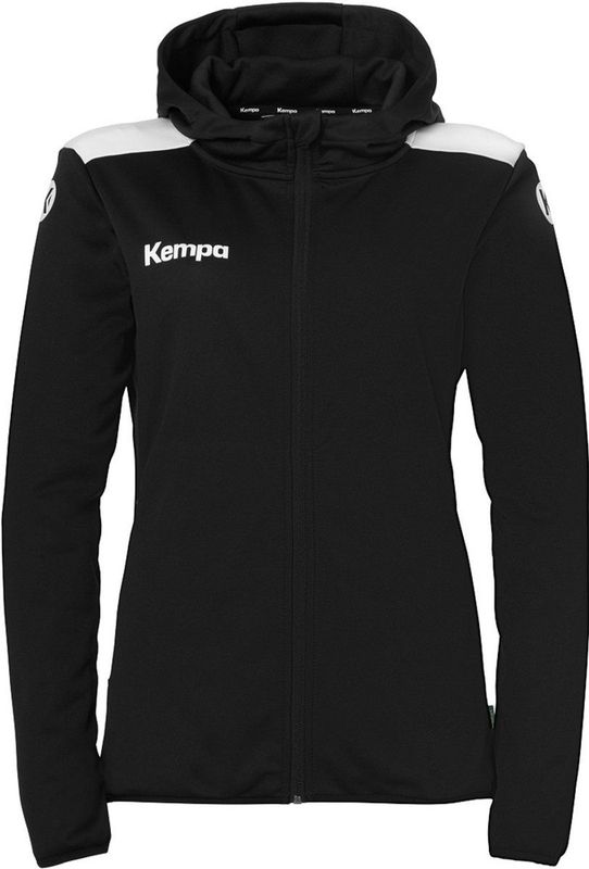Kempa - Emotion 27 - Sportjack - Zwart - 60% Gerecycled Polyester